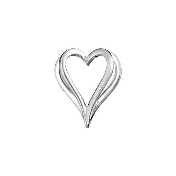 Shadow Heart Slide Pendant