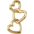 Interlocking Hearts Pendant