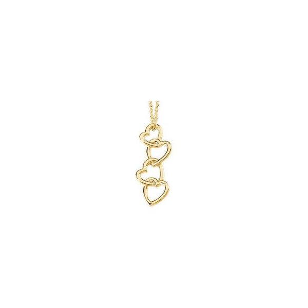 Linked Hearts Pendant