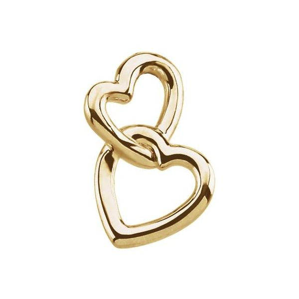 Interlocking Heart Pendant