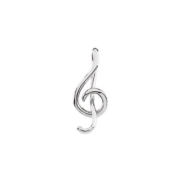 Treble Clef Pendant
