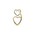 Double Heart Pendant