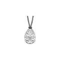 Teardrop Filigree Pendant