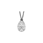 Teardrop Filigree Pendant