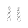 Graduated Circle Earrings