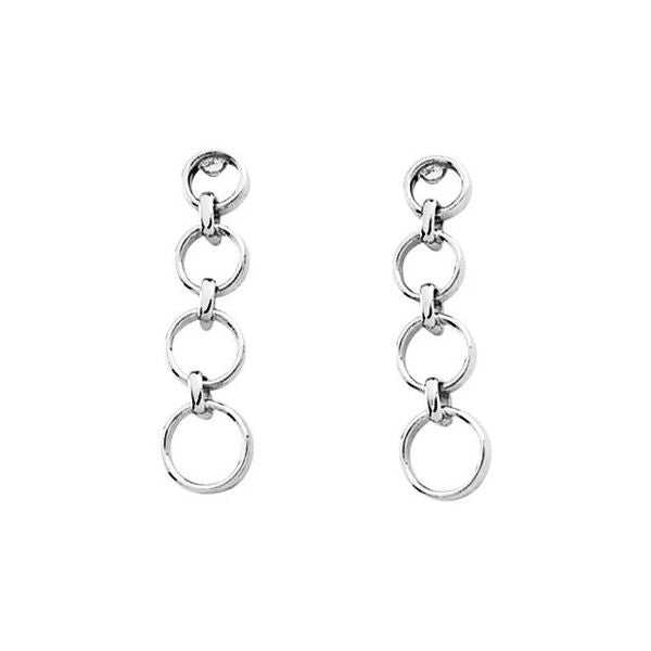 Graduated Circle Earrings