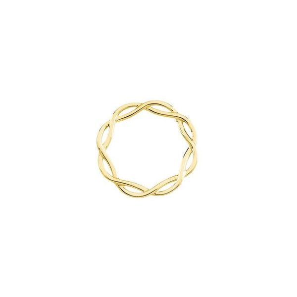 Infinity-Inspired Circle Pendant