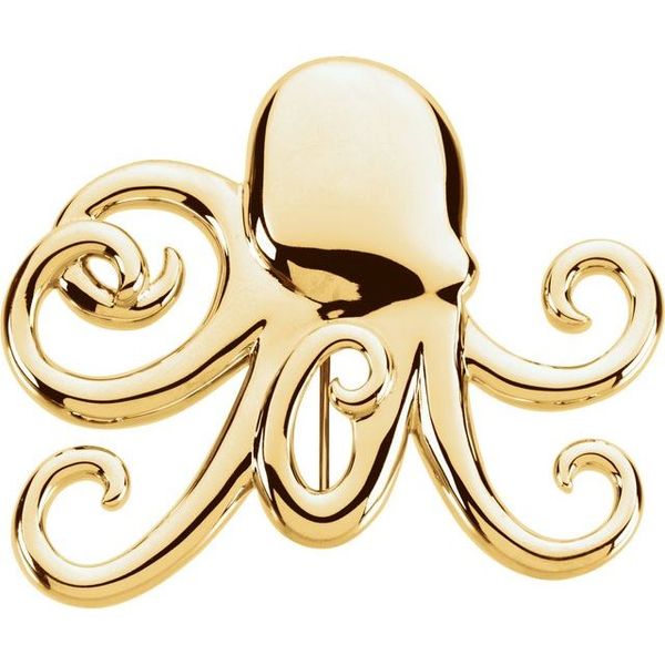 Octopus Brooch/Pendant