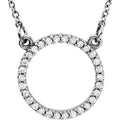 Petite Circle Necklace