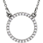 Petite Circle Necklace