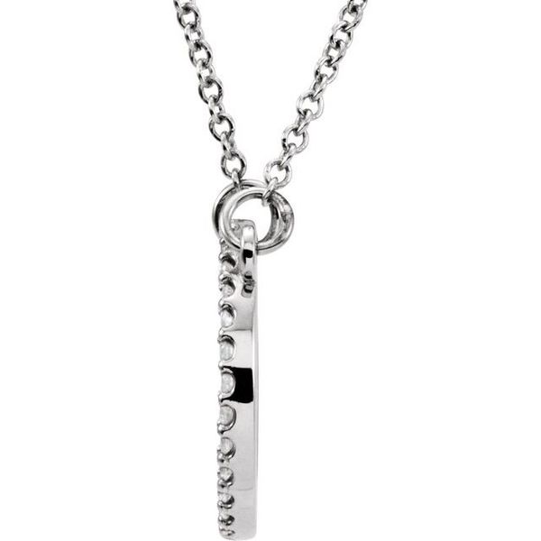 Petite Circle Necklace - Image 2