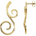 Scroll Earrings