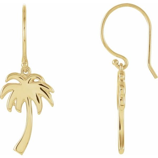 Palm Tree Earrings