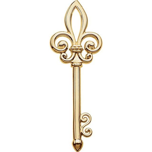 Fleur-de-lis Key Pendant