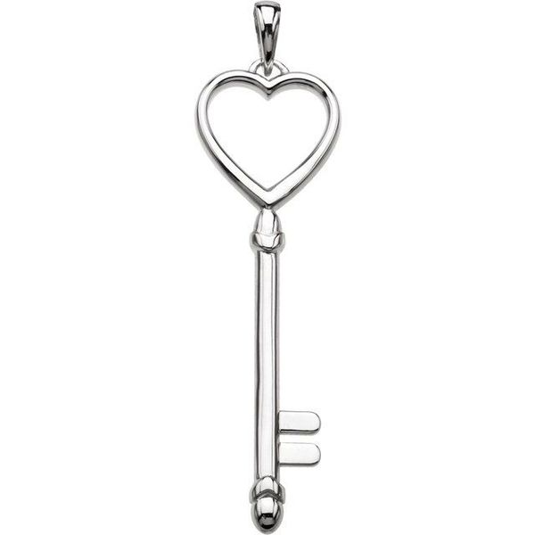 Heart Key Pendant