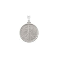 Walking Liberty 1/2 Dollar Coin Pendant