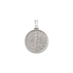 Walking Liberty 1/2 Dollar Coin Pendant