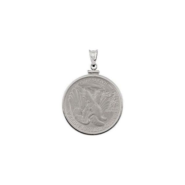 Walking Liberty 1/2 Dollar Coin Pendant - Image 2