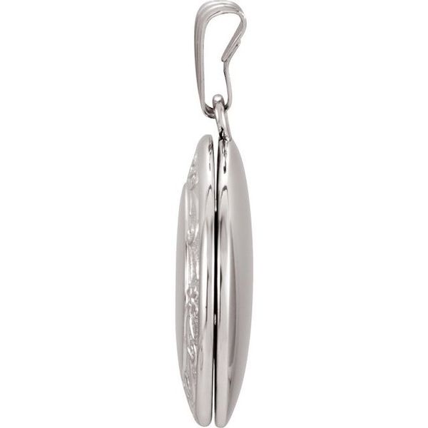 Engravable Round Locket - Image 2