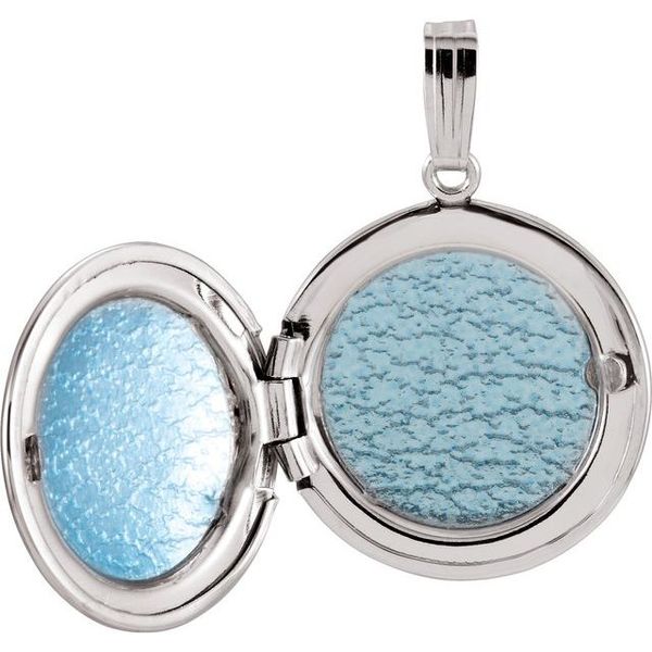 Engravable Round Locket - Image 3