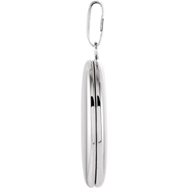 Engravable Oval Locket - Image 2