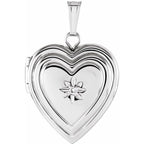 Accented Heart Locket