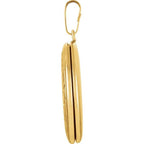 Oval Floral Locket - Image 2