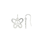 Butterfly Peace Sign Earrings