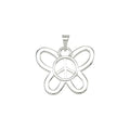 Butterfly Peace Sign Pendant