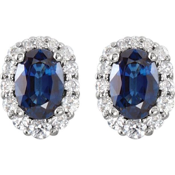 Halo-Style Earrings - Image 2