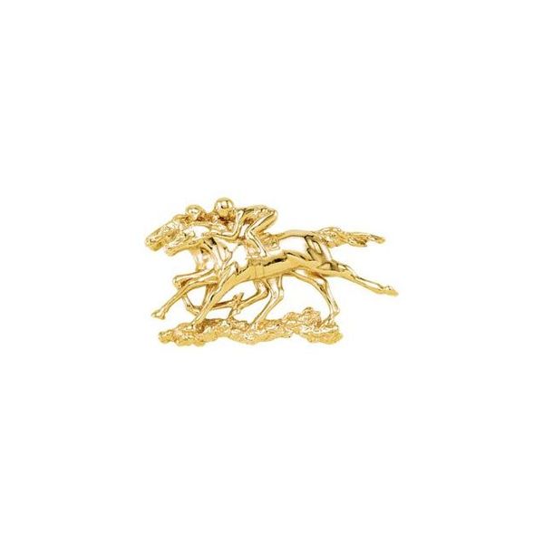 Down to the Wire Horse Brooch/Pendant