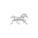 Standardbred Trotter with Full Mane & Tail Pendant