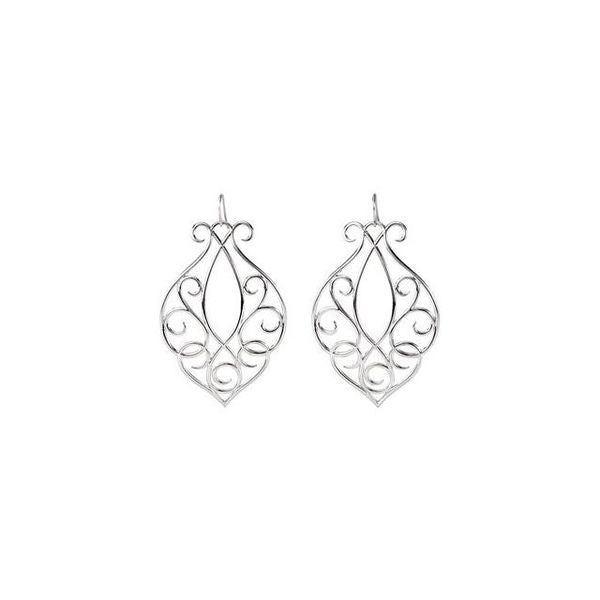 Scroll Earrings - Image 2