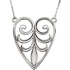 Filigree Heart Necklace