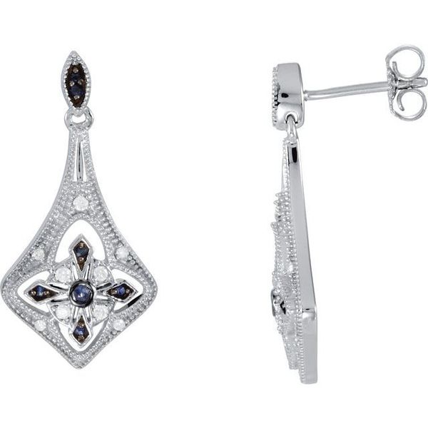 Accented Chandelier Earrings