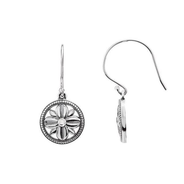 Filigree Floral Earrings