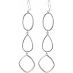 Open Silhouette Dangle Earrings
