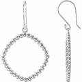 Square Beaded Earrings