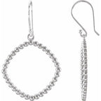 Square Beaded Earrings