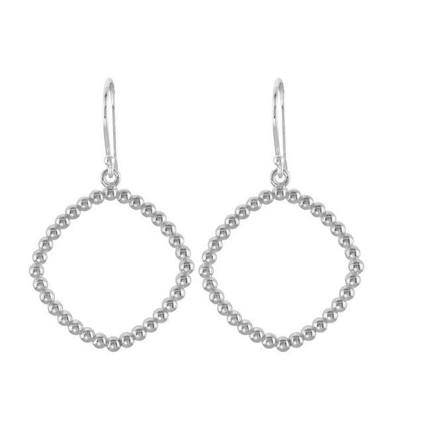 Square Beaded Earrings - Image 2