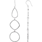 Open Silhouette Dangle Earrings