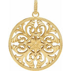Floral Pendant