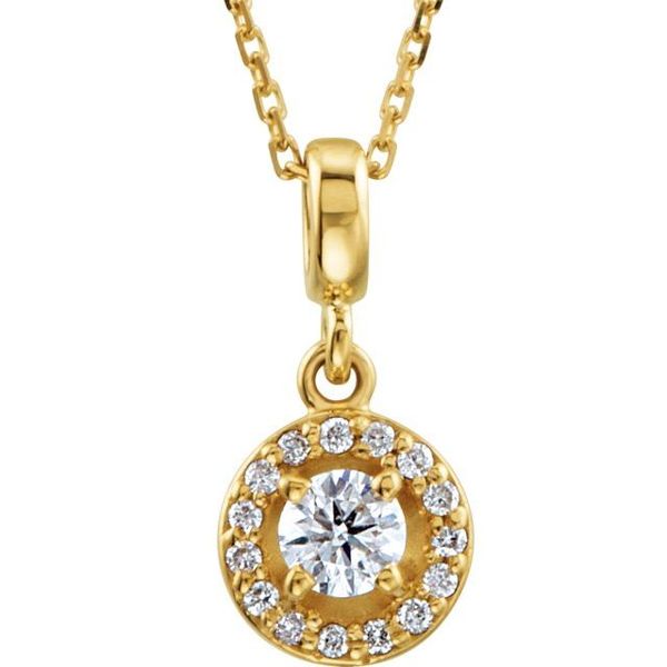 Halo-Style Necklace
