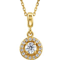 Halo-Style Necklace