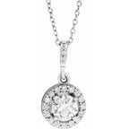 Halo-Style Necklace