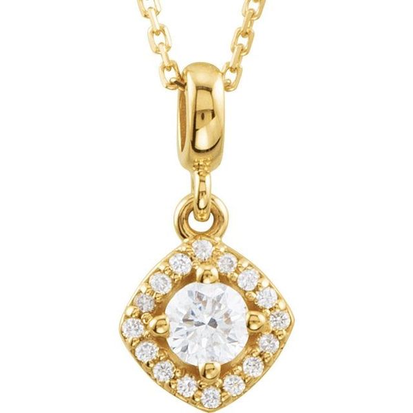 Halo-Style Necklace