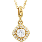 Halo-Style Necklace