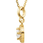 Halo-Style Necklace - Image 2