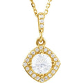 Halo-Style Necklace