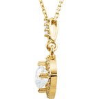 Halo-Style Necklace - Image 2